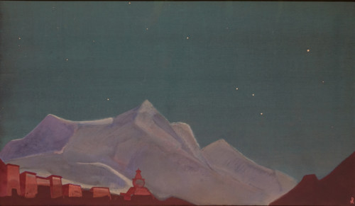 Royal Monastery Tibet 1932 Roerich Nicholas Konstantinovich (1874-1947)