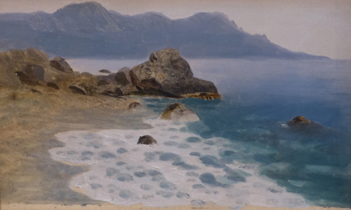 Seashore Surf Study 1887 Kuindzhi Arkhip Ivanovich (1842-1910)