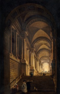 Staircase of an Imaginary Palace.