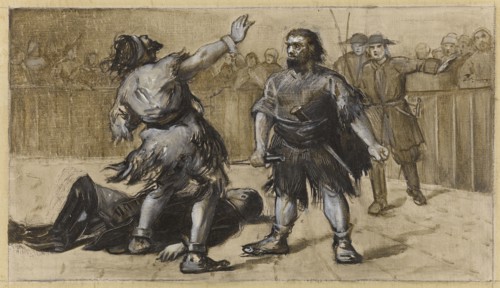 Han of Iceland before the court.