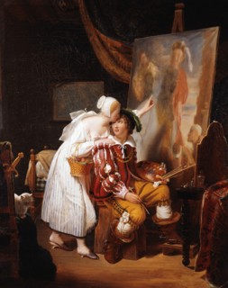 Van Dyck Painting His First Picture.