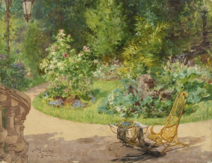 The Garden on Avenue d'Eylau.