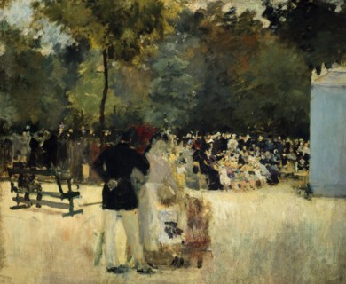 The Puppet Show in the Tuileries Garden.