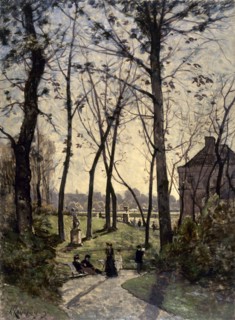 The Luxembourg Garden.