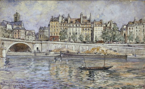 The Quai de l'Hotel-de-Ville and the Pont Louis-Philippe.