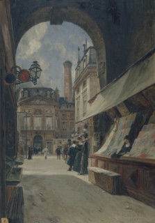Passage Verite and Place de Valois.