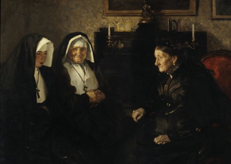 Visiting, Begging Sisters.