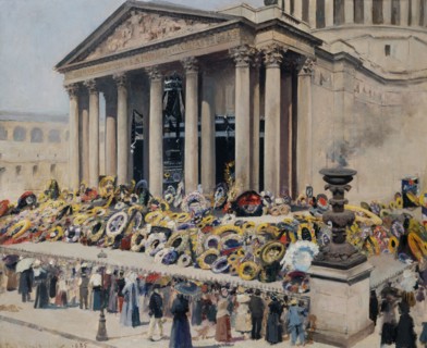 The Funeral of Victor Hugo.