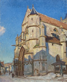 The Church at Moret.