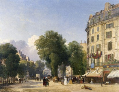 The Boulevard des Capucines.