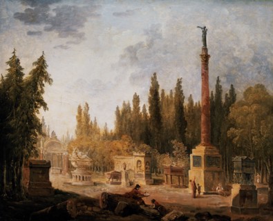 The Garden of the Museum of French Monuments.