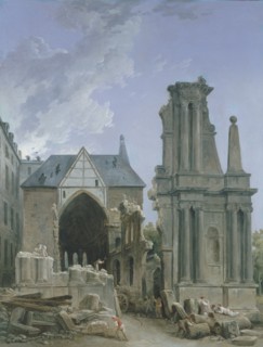 The Feuillants Church in Demolition.
