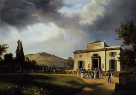 The Bagatelle Pavilion.