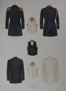 Civilian-style frock coat