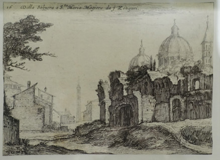 View from the Suburra of Santa Maria Maggiore near Zingari