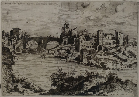 View of the bridge now called the Four Heads Bridge
