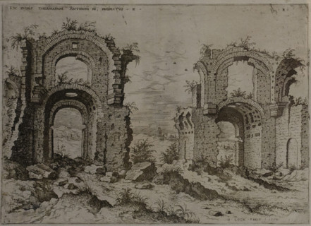 From the ruins of the Baths of Antoninus Pius