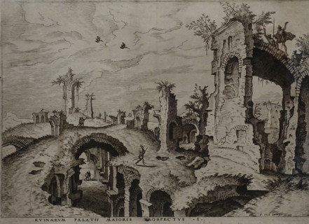 View of the ruins of the Grand Palace