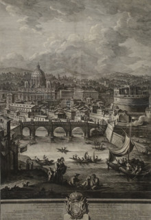 Panorama of the city of Rome