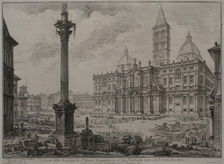 View of the Basilica of Santa Maria Maggiore