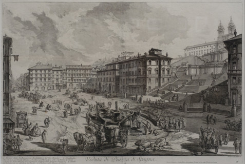 View of Piazza di Spagna