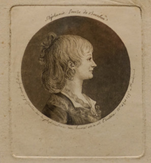 Portrait of Stephanie Louise de Bourbon