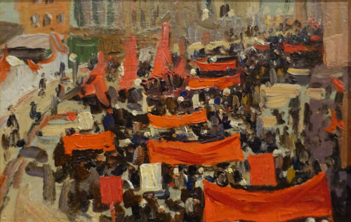 Demonstration on May 1 in Moscow