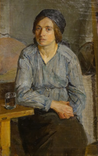 Portrait of the wife