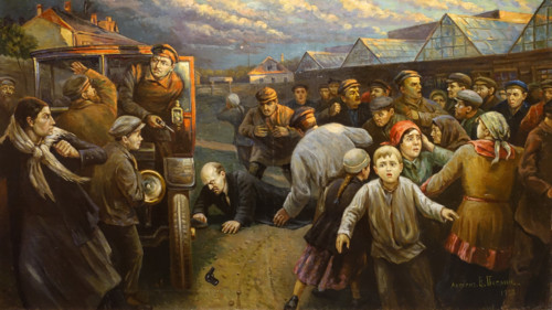 Assassination attempt on Vladimir Lenin in 1918