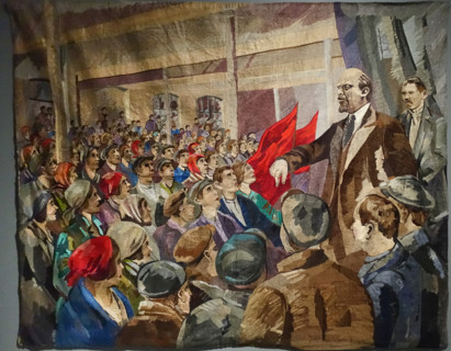 Panel Speech by Vladimir Lenin at the Trekhgornaya Manufactory