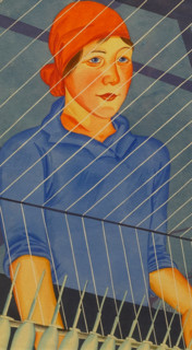 Sketch for a series of posters dedicated to working women