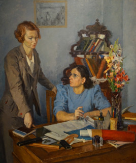 Portrait of Evdokia Viktorovna and Maria Ivanovna Vinogradov