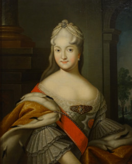 Portrait of Princess Ekaterina Alekseyevna Dolgorukova (1712-1747)