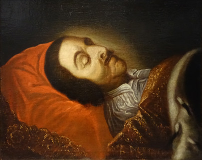 Peter I on his deathbed