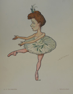 Ballerina Lyubov Andreevna Roslavleva (1874-1904)