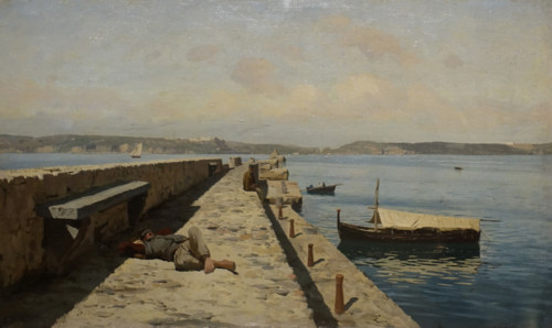 The city of Pozzuoli near Naples