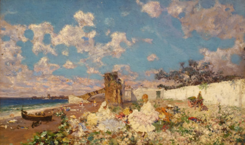 On the seashore