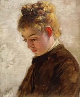 Head of the Model Blanche Ormier