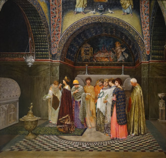 Morning appearance of a Byzantine Empress to the Tombs of Her Ancestors