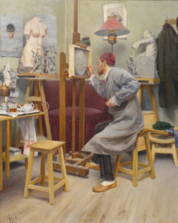 In the Sculptor's workshop