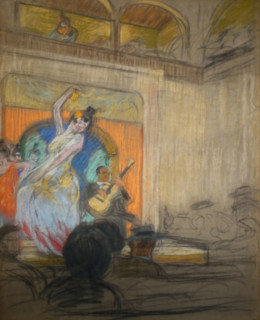 Dancer in the cabaret