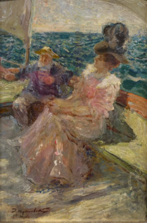 In a sailing boat
