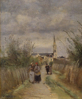 Bell tower In Argenteuil (Road to the Church