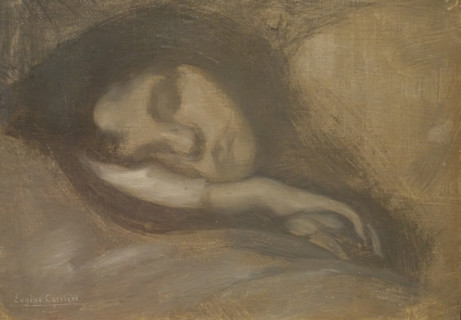 Head of a Sleeping Woman