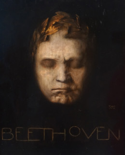 Death mask of Beethoven
