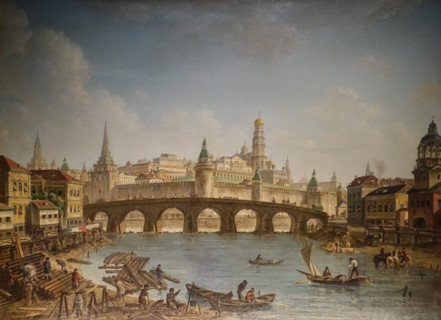 View of the Kremlin from the Stone Bridge
