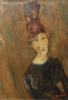 Woman in a Big Hat
