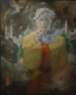 Self-portrait in Toledo