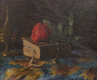 Still life with a rose