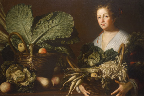 Woman with Vegetables